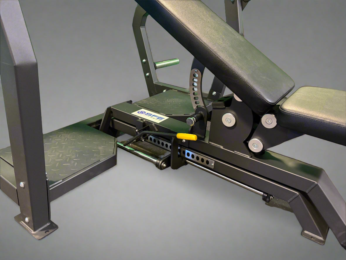 Fully Adjustable Olympic Bench Press, Full Incline & Decline (New)