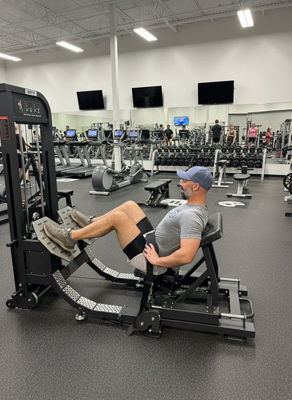 Selectorized Hip Thrust Glute Machine w/ 250lb Weight Stack (New)