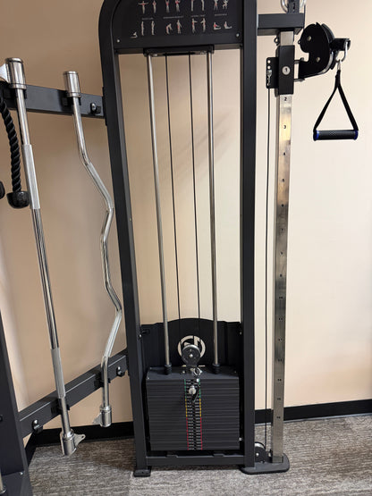 Selectorized All-in-One Functional Trainer Home Gym w/ 2x250lb weight stacks (New)