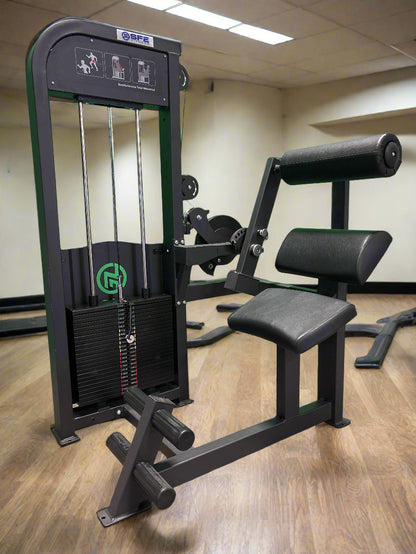 Selectorized Back & Ab Combo Machine w/ 250LB weight stack (New)