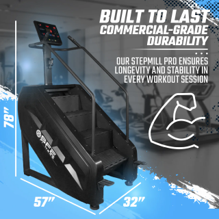 SFE Stepmill Pro (Stairmaster) w/ Revolving Steps and Performance Monitor (New)
