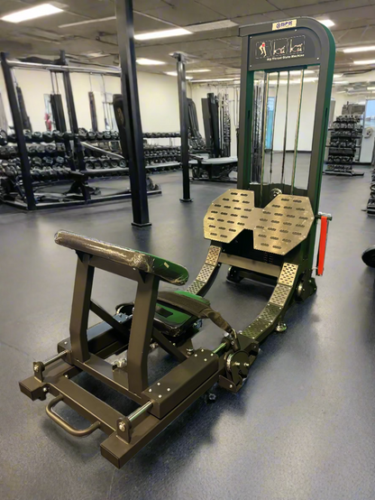 Selectorized Hip Thrust Glute Machine w/ 250lb Weight Stack (New)