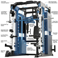Professional Gym Smith Machine Set—Multi-Functional All-In-One Fitness Equipment, Suitable for Professional Gyms — How It Works