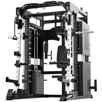 Smith Machine Built for Versatile Strength Training, All-In-One Design, Durable Steel Frame, Multi-Function